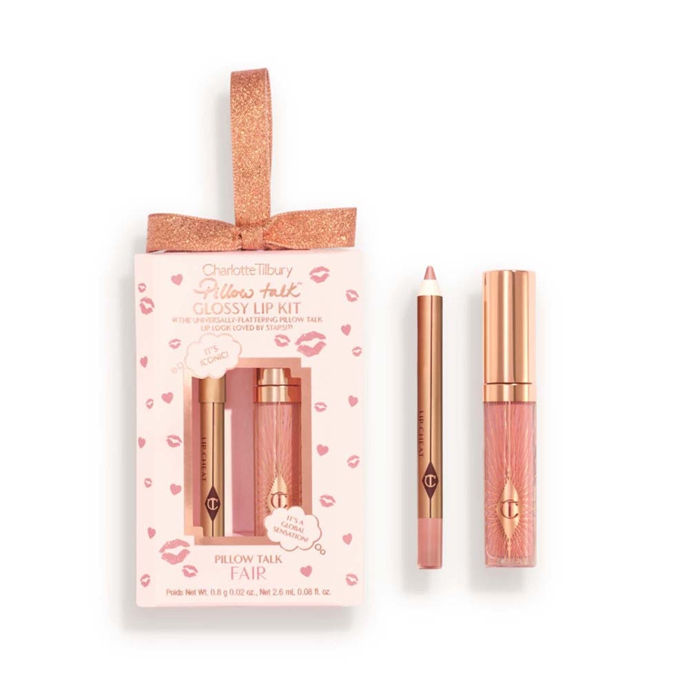 PILLOW TALK MINI GLOSSY LIPS DUO FAIR (SET DE LABIOS)